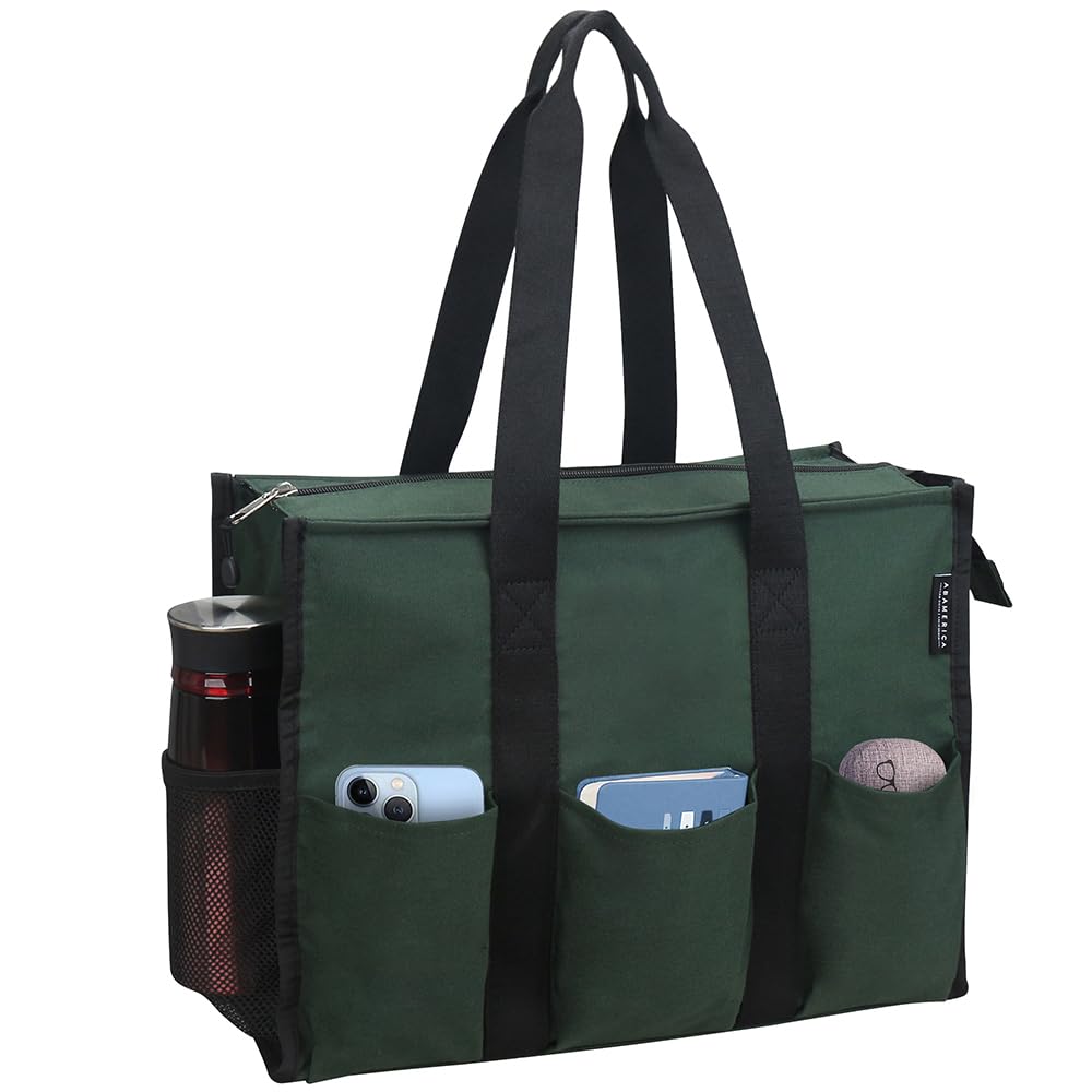 Nurse Bags for Work Nursing Bag Multiple Pockets Waterproof Organizing Zip Top Clinical Bag