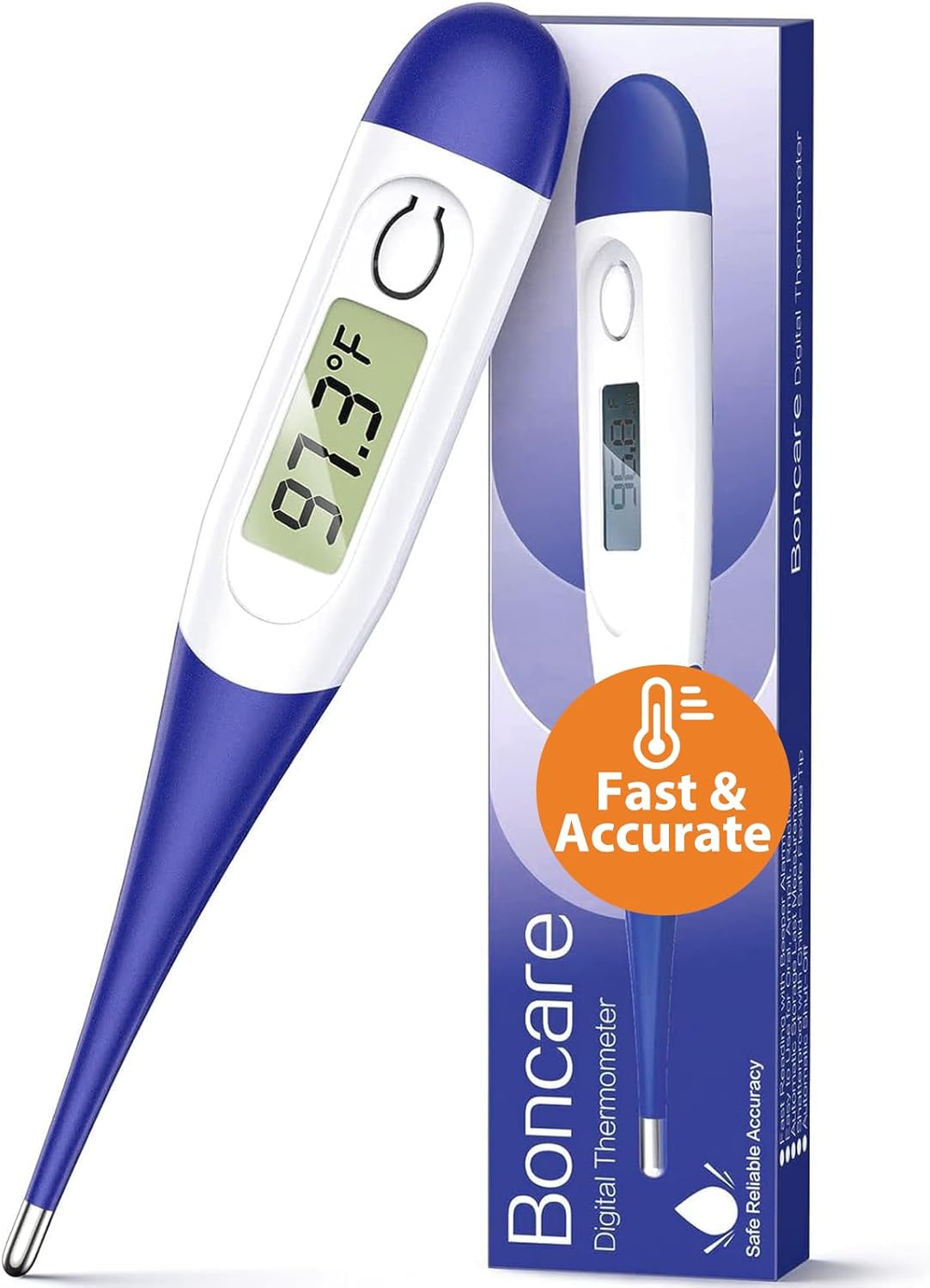 10 Seconds Digital Thermometer for Adults and Kids