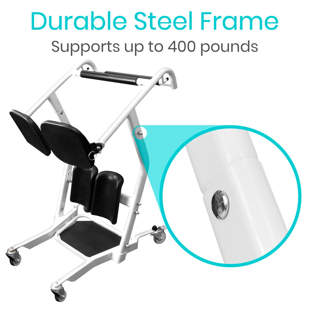 Mobility Sit to Stand Patient Lift for Handicapped - Stand Assist Lift Aid for Home Care Use