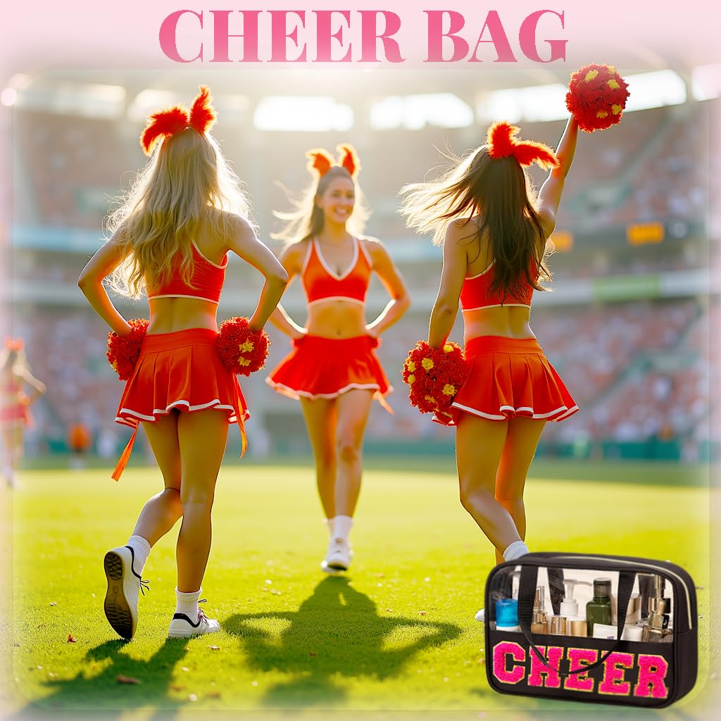 Letter MEDS Bag Clear Medical Medicine bag for Traveling Preppy Emergency Patch Bag with Handle
