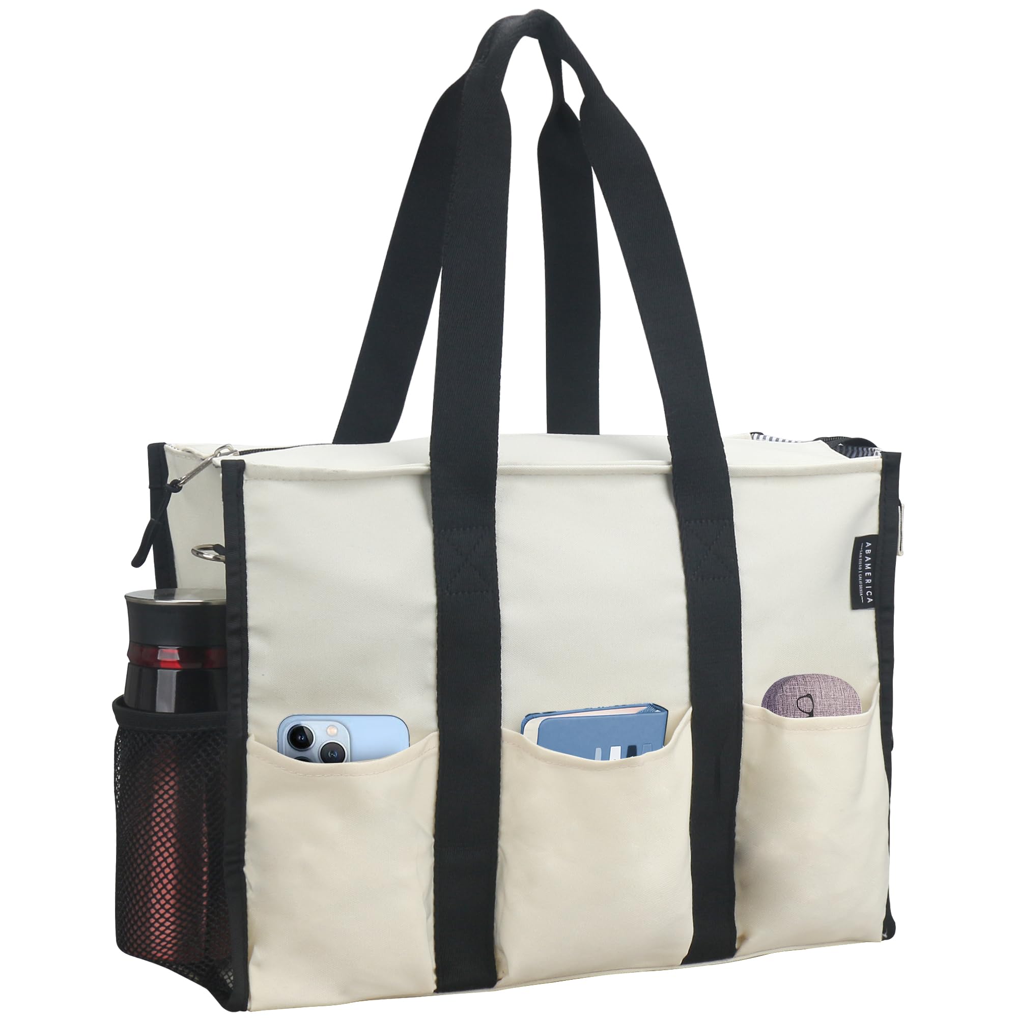 Nurse Bags for Work Nursing Bag Multiple Pockets Waterproof Organizing Zip Top Clinical Bag