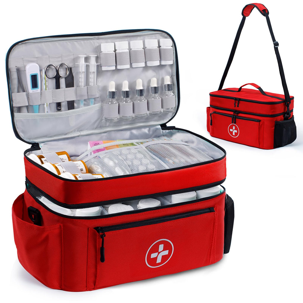 Travel Medicine Bag Organizer, Medical Bag Empty