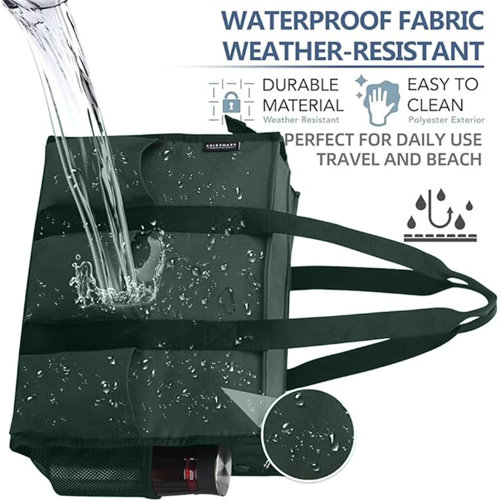 Nurse Bags for Work Nursing Bag Multiple Pockets Waterproof Organizing Zip Top Clinical Bag