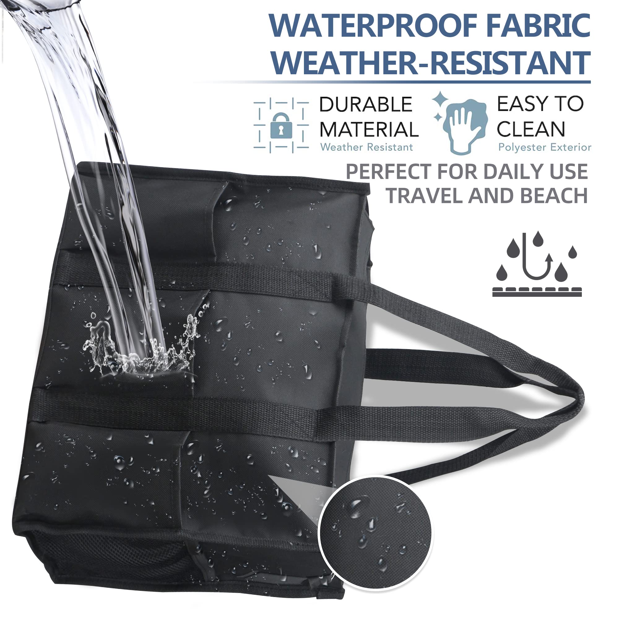 Nurse Bags for Work Nursing Bag Multiple Pockets Waterproof Organizing Zip Top Clinical Bag